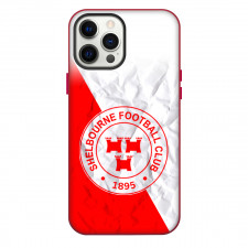Shelbourne FC Phone Case For iPhone Samsung Galaxy Pixel OnePlus Vivo Xiaomi Asus Sony Motorola Nokia - Logo In Red And White Paper Background