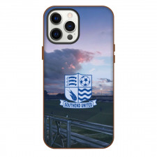 National League Southend United Phone Case For iPhone Samsung Galaxy Pixel OnePlus Vivo Xiaomi Asus Sony Motorola Nokia - Large Logo In Field Background