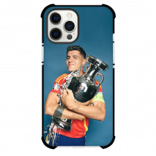 Spain Alvaro Morata Case For iPhone Samsung Galaxy Pixel OnePlus Vivo Xiaomi Asus Sony Motorola Nokia - Alvaro Morata Hugging the Trophy Portrait
