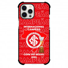 Sport Club Internacional Phone Case For iPhone Samsung Galaxy Pixel OnePlus Vivo Xiaomi Asus Sony Motorola Nokia - Sport Club Internacional Campeao Trophy Logo with Red Effect