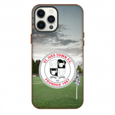 St Ives Town Phone Case For iPhone Samsung Galaxy Pixel OnePlus Vivo Xiaomi Asus Sony Motorola Nokia - Logo Field Background Football Club