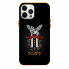 FC Stockholm Internazionale Phone Case For iPhone Samsung Galaxy Pixel OnePlus Vivo Xiaomi Asus Sony Motorola Nokia - FC Stockholm Internazionale Logo On Black Background Football Club
