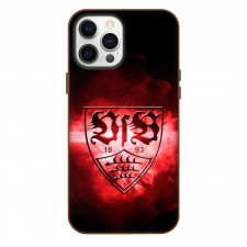 VFB Stuttgart II Phone Case For iPhone Samsung Galaxy Pixel OnePlus Vivo Xiaomi Asus Sony Motorola Nokia - 3d Logo In Red Smoke Football Club