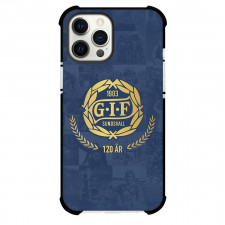 GIF Sundsvall Phone Case For iPhone Samsung Galaxy Pixel OnePlus Vivo Xiaomi Asus Sony Motorola Nokia - GIF Sundsvall Golden Logo On Blue Background Football Club
