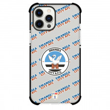 Swansea City AFC Phone Case For iPhone and Samsung Galaxy Devices - Swansea Football Club Medley Monogram Wordmark