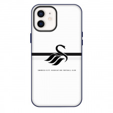 Swansea City A.F.C Phone Case For iPhone Samsung Galaxy Pixel OnePlus Vivo Xiaomi Asus Sony Motorola Nokia - Swansea City A.F.C Minimalist Logo Art On White Background