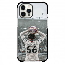 Trent Alexander-Arnold Phone Case For iPhone and Samsung Galaxy Devices - Trent Alexander-Arnold 66 Liverpool F.C. Throwing Ball Poster
