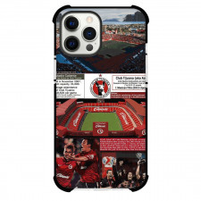 Club Tijuana Xoloitzcuintles de Caliente Phone Case For iPhone Samsung Galaxy Pixel OnePlus Vivo Xiaomi Asus Sony Motorola Nokia - Club Tijuana Xoloitzcuintles de Caliente Stadium Logo with Crowd Red Effect