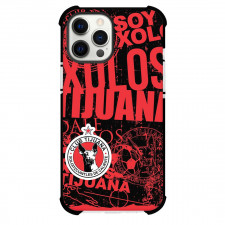 Club Tijuana Xoloitzcuintles de Caliente Phone Case For iPhone Samsung Galaxy Pixel OnePlus Vivo Xiaomi Asus Sony Motorola Nokia - Club Tijuana Xoloitzcuintles de Caliente Logo with Red Texture Effect