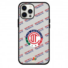 Deportivo Toluca FC Phone Case For iPhone and Samsung Galaxy Devices - Toluca Football Club Medley Monogram Wordmark