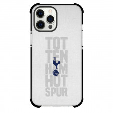 Tottenham Hotspur F.C. Phone Case For iPhone and Samsung Galaxy Devices - Tottenham Hotspur F.C. Logo Grey Background