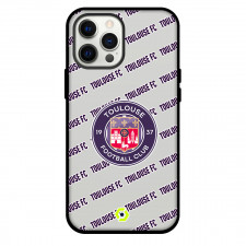 Toulouse FC Football Club Phone Case For iPhone and Samsung Galaxy Devices - Toulouse Football Club Medley Monogram Wordmark