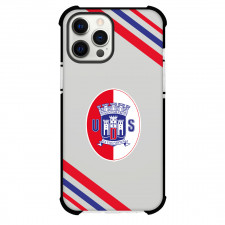 UD Santarem Phone Case For iPhone Samsung Galaxy Pixel OnePlus Vivo Xiaomi Asus Sony Motorola Nokia - Large Logo With Stripe