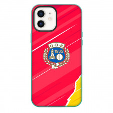 Utsiktens BK Phone Case For iPhone Samsung Galaxy Pixel OnePlus Vivo Xiaomi Asus Sony Motorola Nokia - Utsiktens BK Logo On Red Background Football Club
