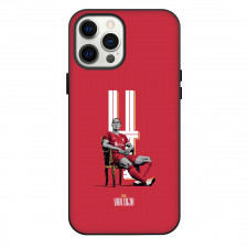 Virgil Van Dijk Phone Case For iPhone Samsung Galaxy Pixel OnePlus Vivo Xiaomi Asus Sony Motorola Nokia - Virgil Van Dijk 4 Liverpool F.C. Sitting On A Chair Illustration Art On Red Background