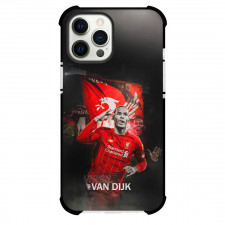 Virgil Van Dijk Phone Case For iPhone and Samsung Galaxy Devices - Virgil Van Dijk Liverpool F.C. Signature Celebration
