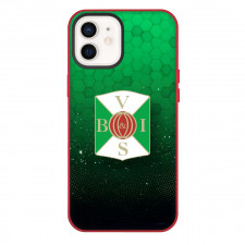 Varbergs BoIS FC Phone Case For iPhone Samsung Galaxy Pixel OnePlus Vivo Xiaomi Asus Sony Motorola Nokia - Varbergs BoIS FC Logo On Green Hexagon Background Football Club