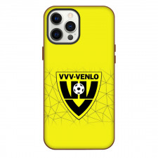 VVV Venlo Phone Case For iPhone Samsung Galaxy Pixel OnePlus Vivo Xiaomi Asus Sony Motorola Nokia - Logo In Yellow Abstract Background Football Club