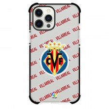 Villarreal CF Phone Case For iPhone and Samsung Galaxy Devices - Villarreal Football Club Medley Monogram Wordmark