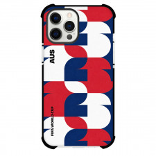 FIFA World Cup 2026 Australia Phone Case For iPhone Samsung Galaxy Pixel OnePlus Vivo Xiaomi Asus Sony Motorola Nokia - FIFA World Cup 2026 Australia Retro Geometry Poster