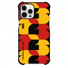 FIFA World Cup 2026 Belgium Phone Case For iPhone Samsung Galaxy Pixel OnePlus Vivo Xiaomi Asus Sony Motorola Nokia - FIFA World Cup 2026 Belgium Retro Geometry Poster