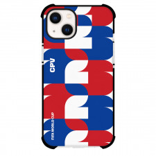 FIFA World Cup 2026 Cabo Verde Phone Case For iPhone Samsung Galaxy Pixel OnePlus Vivo Xiaomi Asus Sony Motorola Nokia - FIFA World Cup 2026 Cabo Verde Retro Geometry Poster