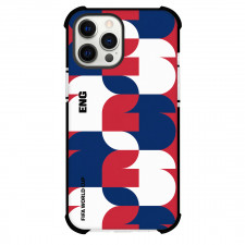 FIFA World Cup 2026 England Phone Case For iPhone Samsung Galaxy Pixel OnePlus Vivo Xiaomi Asus Sony Motorola Nokia - FIFA World Cup 2026 England Retro Geometry Poster