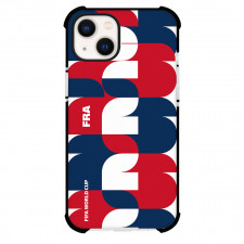 FIFA World Cup 2026 France Phone Case For iPhone Samsung Galaxy Pixel OnePlus Vivo Xiaomi Asus Sony Motorola Nokia - FIFA World Cup 2026 France Retro Geometry Poster