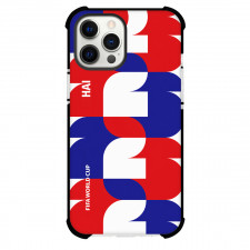 FIFA World Cup 2026 Haiti Phone Case For iPhone Samsung Galaxy Pixel OnePlus Vivo Xiaomi Asus Sony Motorola Nokia - FIFA World Cup 2026 Haiti Retro Geometry Poster
