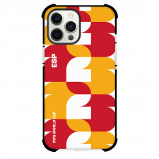 FIFA World Cup 2026 Spain Phone Case For iPhone Samsung Galaxy Pixel OnePlus Vivo Xiaomi Asus Sony Motorola Nokia - FIFA World Cup 2026 Spain Retro Geometry Poster