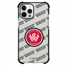 Western Sydney Wanderers FC Phone Case For iPhone and Samsung Galaxy Devices - Western Sydney Football Club Medley Monogram Wordmark
