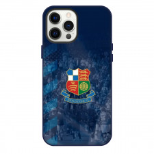 National League Wealdstone Phone Case For iPhone Samsung Galaxy Pixel OnePlus Vivo Xiaomi Asus Sony Motorola Nokia - Large Logo In Crowd Blue Background