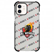 AL Wehda FC Football Club Phone Case For iPhone and Samsung Galaxy Devices - Wehda Football Club Medley Monogram Wordmark