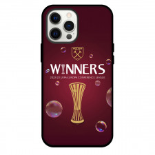 West Ham United F.C. Phone Case For iPhone and Samsung Galaxy Devices - West Ham United F.C. UECL 2022-23 Winners Poster