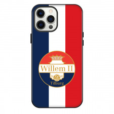 Willem II Tilburg Phone Case For iPhone Samsung Galaxy Pixel OnePlus Vivo Xiaomi Asus Sony Motorola Nokia - Logo In Navy White And Red Stripe Football Club