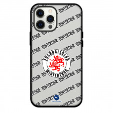 FC Winterthur Phone Case For iPhone and Samsung Galaxy Devices - Winterthur Football Club Medley Monogram Wordmark