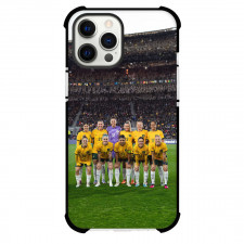 Australia Women's National Football Team Phone Case For iPhone and Samsung Galaxy Devices - Australia Women's National Football Team Portrait In the Stadium