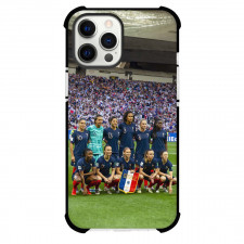 France Women's National Football Team Phone Case For iPhone and Samsung Galaxy Devices - France Women's National Football Team Portrait Poster