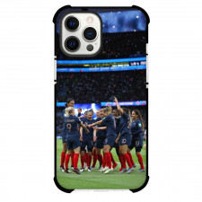 France Women's National Football Team Phone Case For iPhone and Samsung Galaxy Devices - France Women's National Football Team Winning Celebration Poster