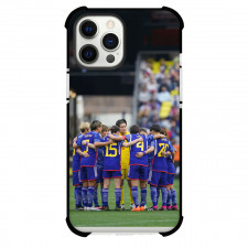 Japan Women's National Football Team Phone Case For iPhone and Samsung Galaxy Devices - Japan Women's National Football Team Pre-Match Team Talk Poster