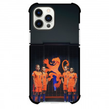 Netherlands Women's National Football Team Phone Case For iPhone and Samsung Galaxy Devices - Netherlands Women's National Football Team Standing On Logo
