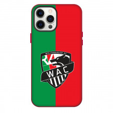 Wolfsberger AC Phone Case For iPhone Samsung Galaxy Pixel OnePlus Vivo Xiaomi Asus Sony Motorola Nokia - Logo In Green And Red Background