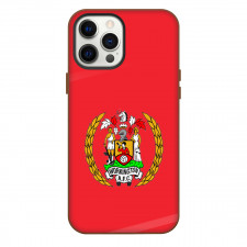Workington Phone Case For iPhone Samsung Galaxy Pixel OnePlus Vivo Xiaomi Asus Sony Motorola Nokia - Logo In Red Background Football Club