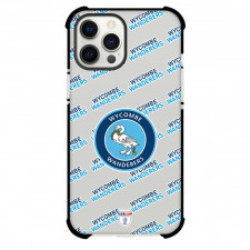 Wycombe Wanderers FC Phone Case For iPhone and Samsung Galaxy Devices - Wanderers Football Club Medley Monogram Wordmark