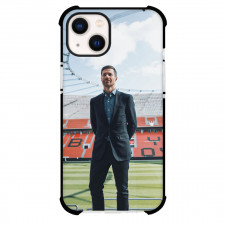 Bayer 04 Leverkusen Phone Case For iPhone Samsung Galaxy Pixel OnePlus Vivo Xiaomi Asus Sony Motorola Nokia - Bayer 04 Leverkusen Xabi Alonso Standing In Gallery Poster