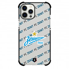 FC Zenit Phone Case For iPhone and Samsung Galaxy Devices - Zenit Football Club Medley Monogram Wordmark
