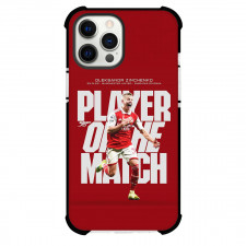 Oleksandr Zinchenko Phone Case For iPhone and Samsung Galaxy Devices - Oleksandr Zinchenko Arsenal F.C. Player Of The Match Poster