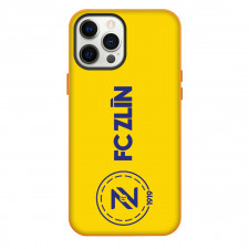 FC Zlin Phone Case For iPhone Samsung Galaxy Pixel OnePlus Vivo Xiaomi Asus Sony Motorola Nokia - Logo Wordmark In Yellow Background