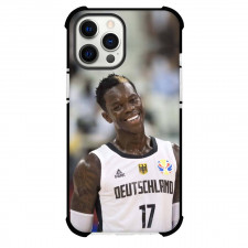 Fiba World Cup 2023 Dennis Schroder Phone Case For iPhone And Samsung Galaxy - Dennis Schroder Germany 17 Smiling Portrait Poster