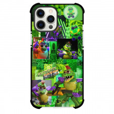 Five Nights At Freddys Montgomery Gator Phone Case For iPhone and Samsung Galaxy Devices - Montgomery Gator Collage